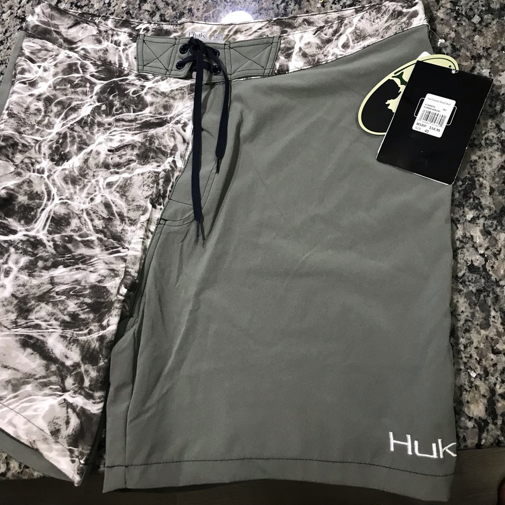Huk swim trunks brand new with tags
